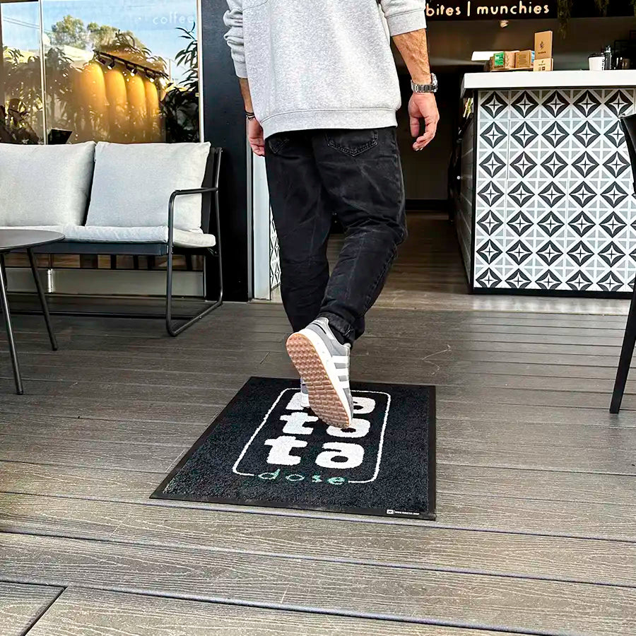 Χαλάκι Εσωτερικού Χώρου με Λογότυπο για Επιχειρήσεις