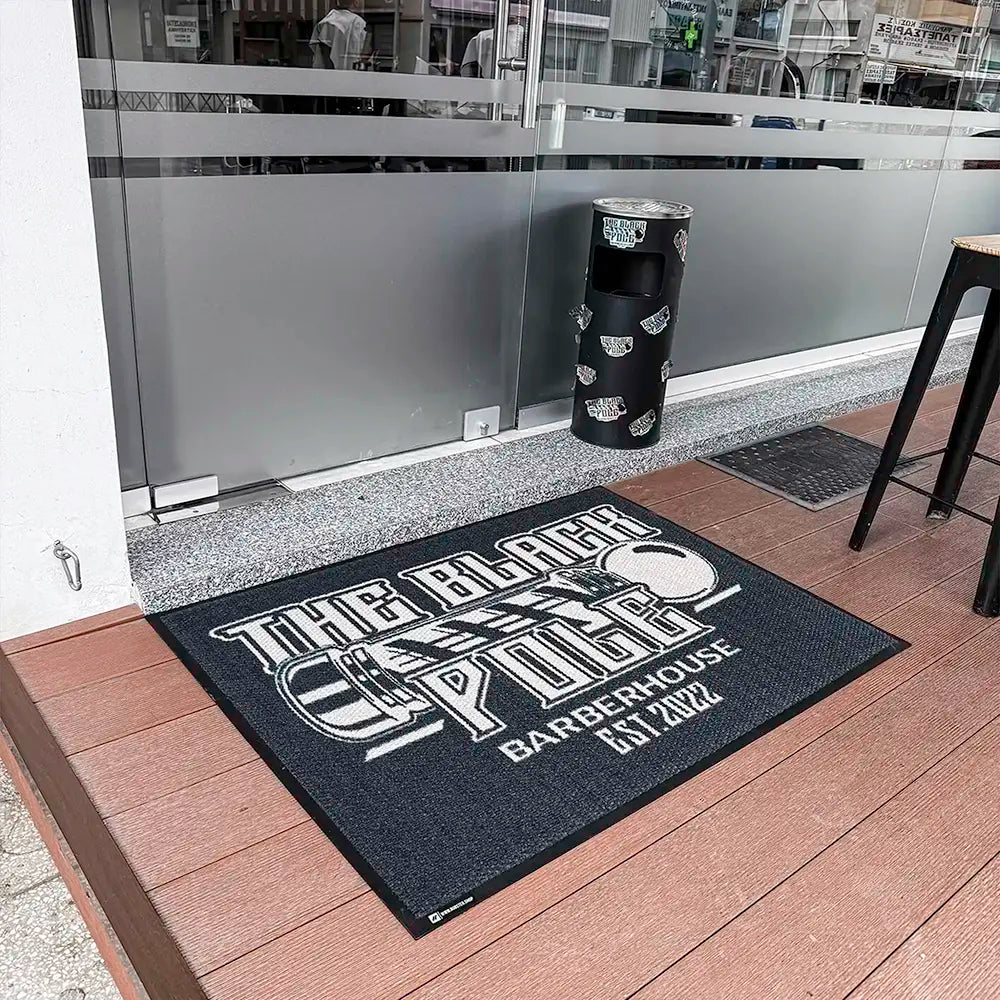 Χαλάκι Εξωτερικού Χώρου με Λογότυπο για Επιχειρήσεις 